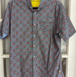 Free Yourself Pixelated Insect Print Shirt